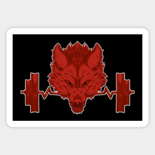 Weighted Werewolf - Red Magnet